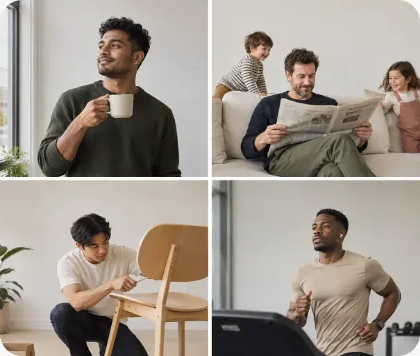 Four everyday moments a diary study would capture